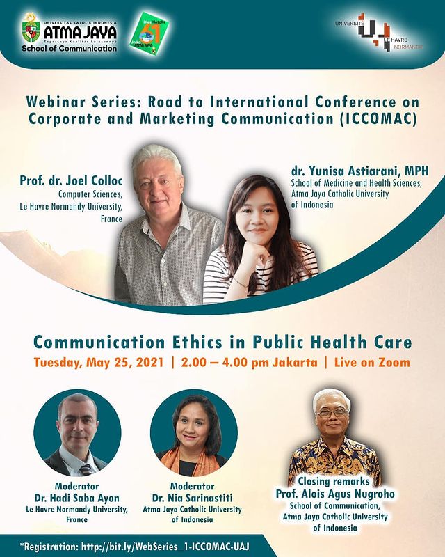 1st of the Webinar Series: Road to International Conference on Corporate and Marketing Communication (ICCOMAC)