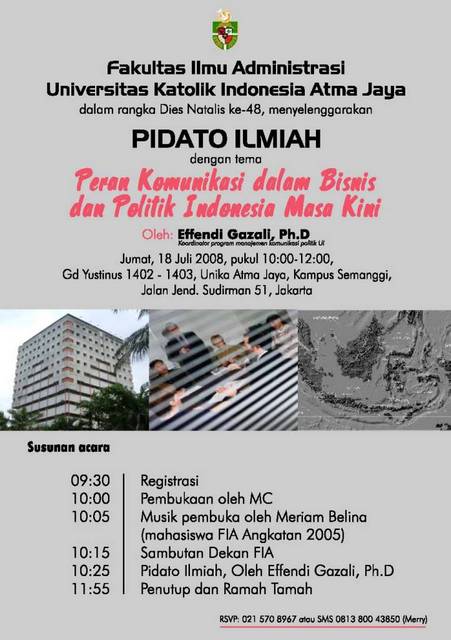 Pidato Ilmiah Dies Natalis 48 FIA