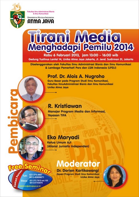 Tirani Media Pemilu 2014