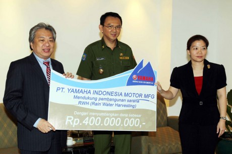 Rainwater Harvesting dengan Yamaha